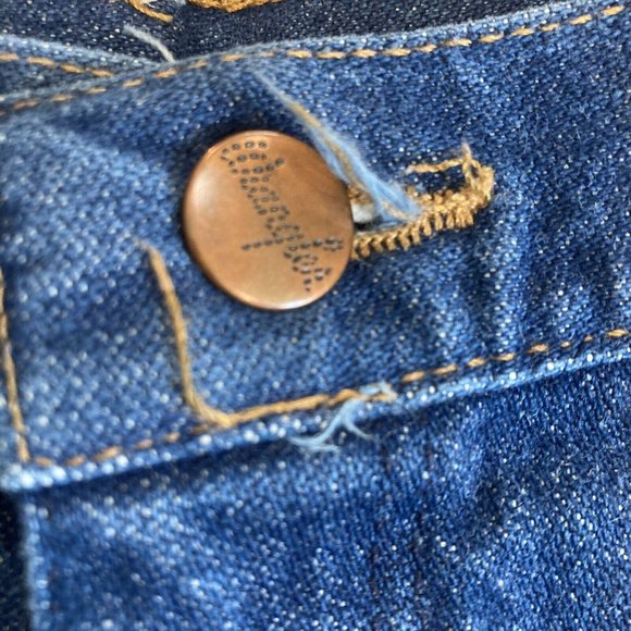 VTG Women’s Wrangler Jeans 12MWZ Medium Wash Blue Jeans Size 30x34 - Picture 3 of 5